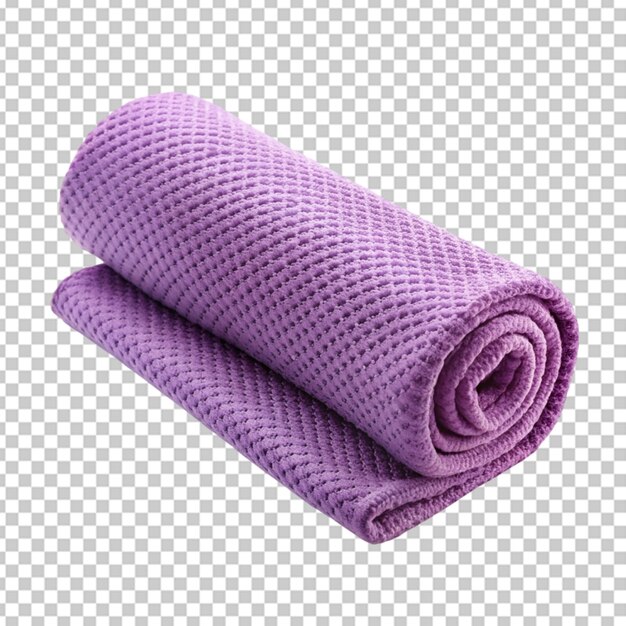 PSD yoga towel transparent background