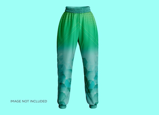 Mockup di pantaloni in vita da yoga