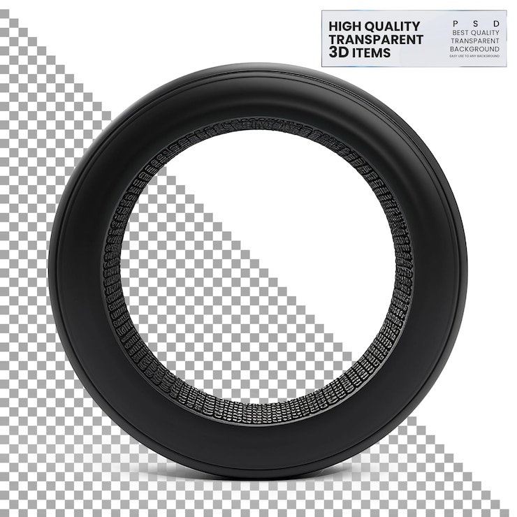 PSD yoga wheel a sturdy yoga wheel for stretching and flexibility on transparent background