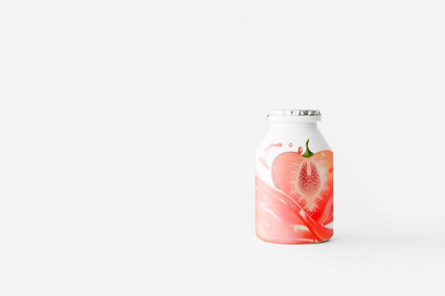 PSD yoghurt cup mockup