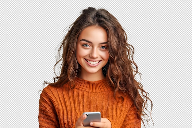 Young asian woman in yellow casual clothes holding laptop