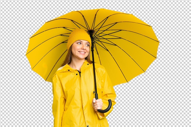Young blonde woman over isolated chroma key background