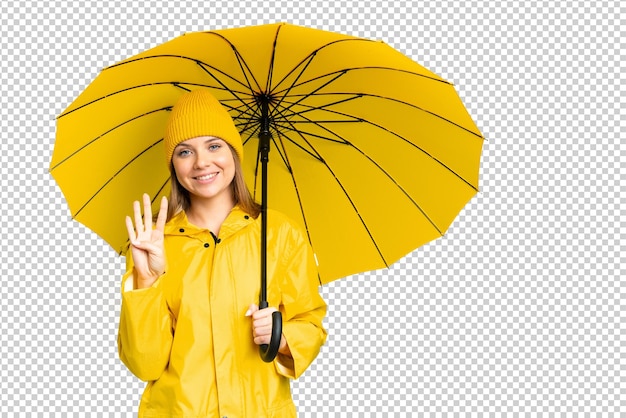 young blonde woman over isolated chroma key background