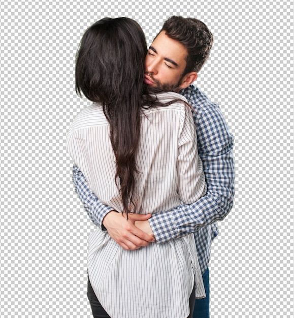 Young couple in love