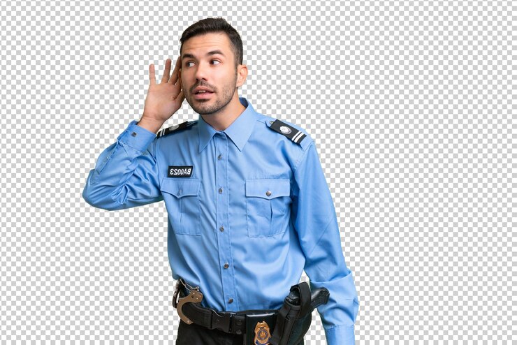 PSD young handsome caucasian man over isolated background