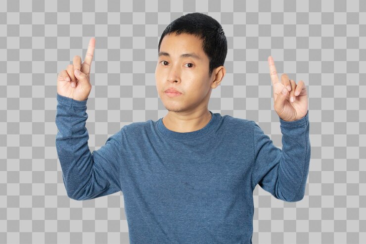 PSD 年轻人刷牙刷牙