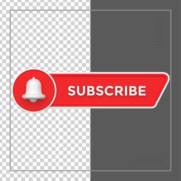 PSD youtube 3d-interface 3d-renderingknop voor compositie