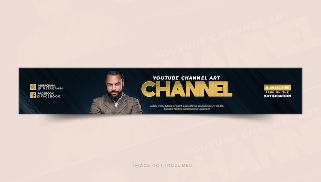 youtube channel banner design