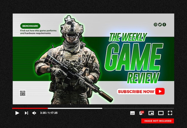 youtube channel thumbnail and web banner