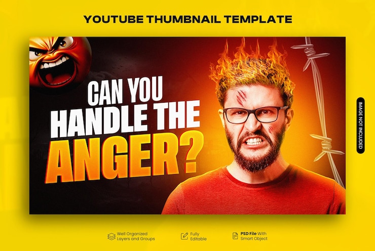 PSD youtube miniatuurontwerp sjabloon