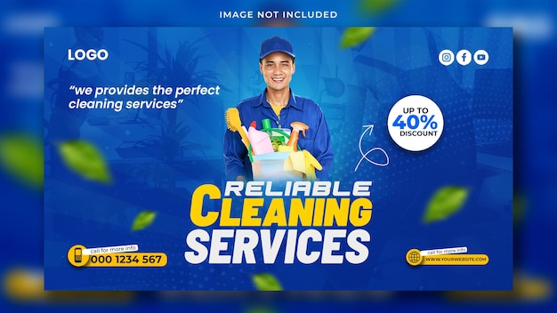 Youtube thumbnail for cleaning services business