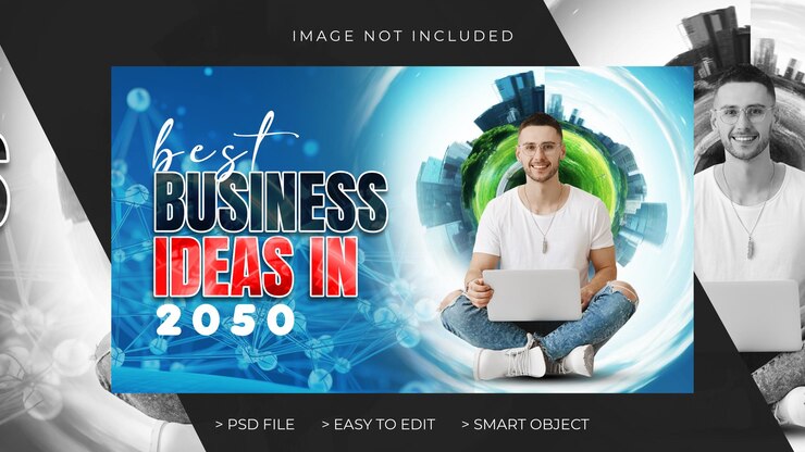 PSD youtube thumbnail design for business ideas