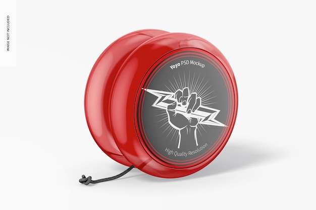 PSD yoyo toy mockup