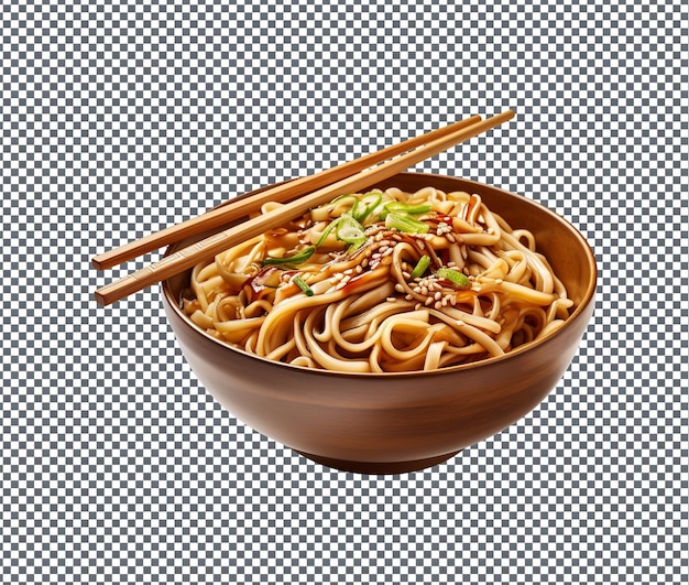 Yummy and delicious Noodles Chang Shou isolated on transparent background