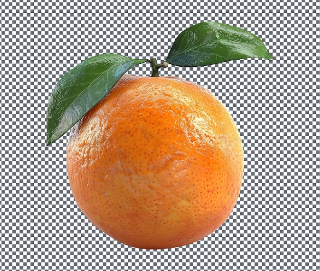 PSD yummy celestial clementine isolated on transparent background