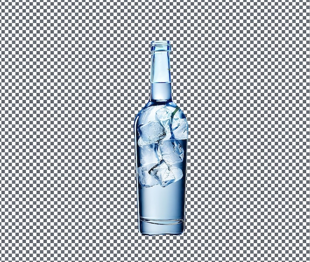 PSD yummy and delicious akpeteshie local gin isolated on transparent background