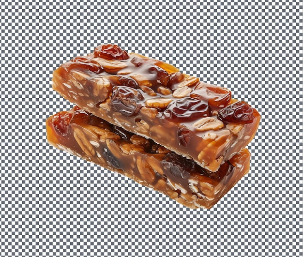 PSD yummy and delicious doba bars isolated on transparent background