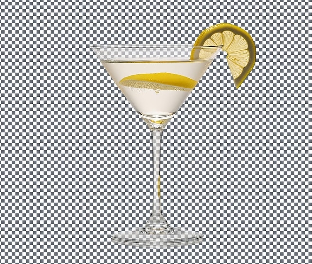 PSD yummy and delicious martini garnish isolated on transparent background