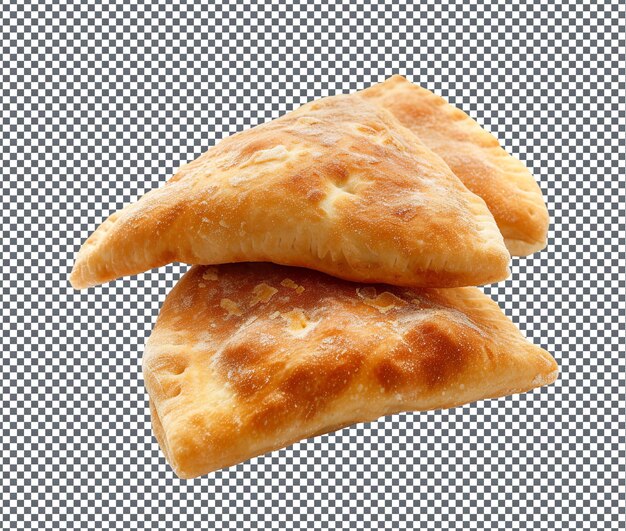 Yummy fried bread isolated on transparent background