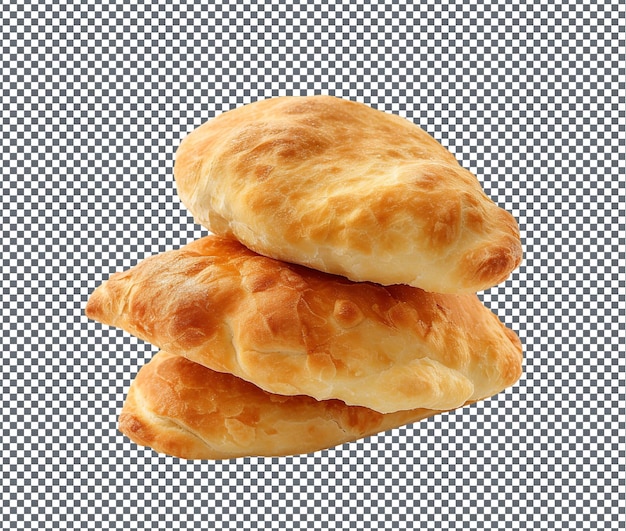 PSD yummy fried bread isolated on transparent background