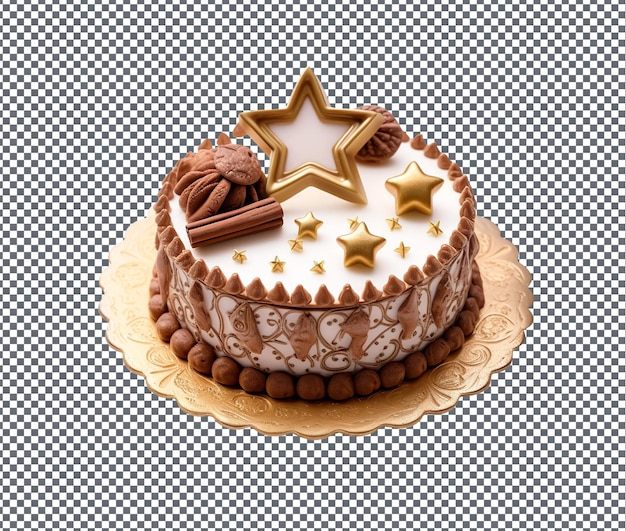 PSD yummy ramadan cake isolated on transparent background