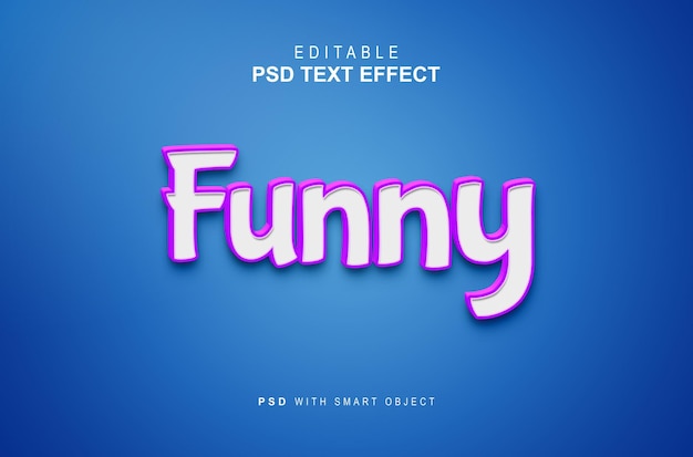 Zabawny efekt tekstowy