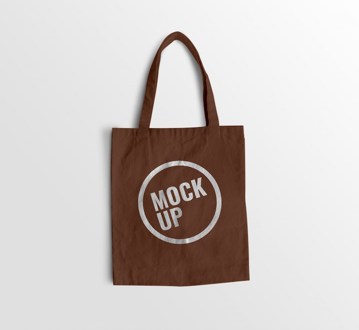 PSD zak vintage mockup realistisch
