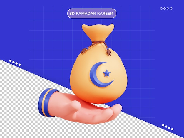 Zakat 3d icon