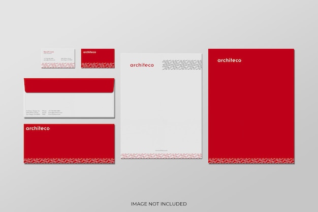 Zakelijk briefpapier mockup