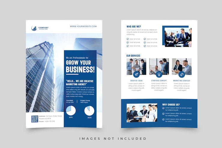 PSD zakelijk flyer