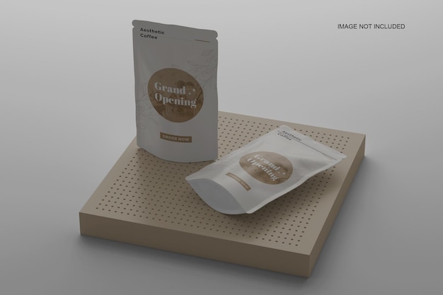 Zakje caffee mockups