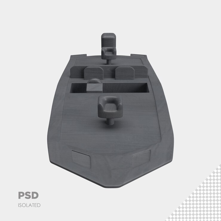zamknij się na boa 3d na białym tle premium psd