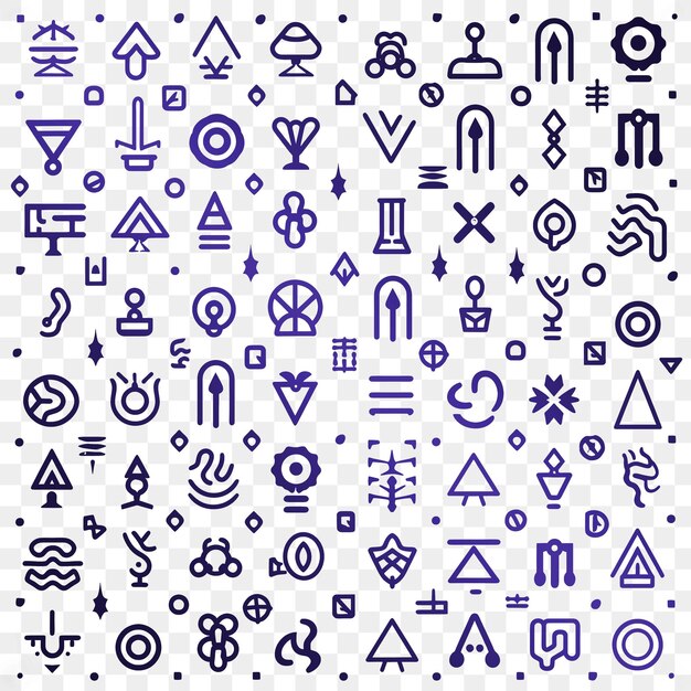 Zbiór Symboli, W Tym Jeden Z Drugim Z Drugim Z Innym Z Innym Z Liczbą