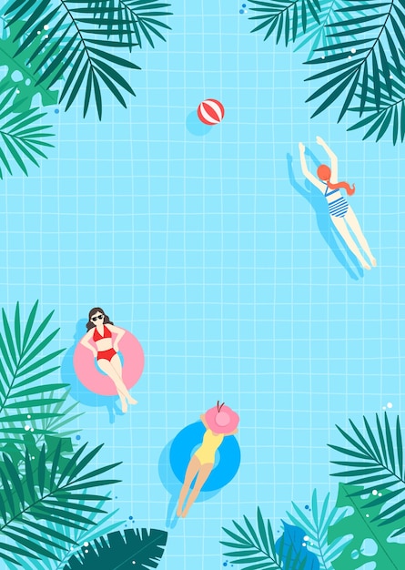 zdjęcie ludzi bawiących się w wodzie z piłką plażową