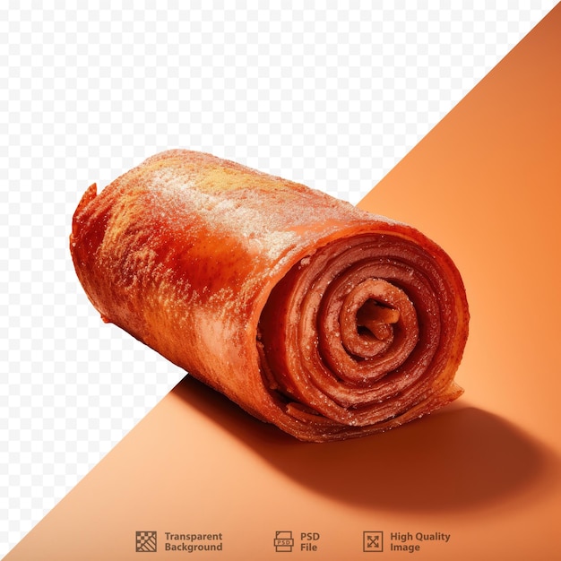 PSD zdjęcie rolki mięsa z zdjęciem czerwonego mięsa.