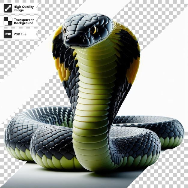 PSD zdjęcie węża z zdjęciem węża