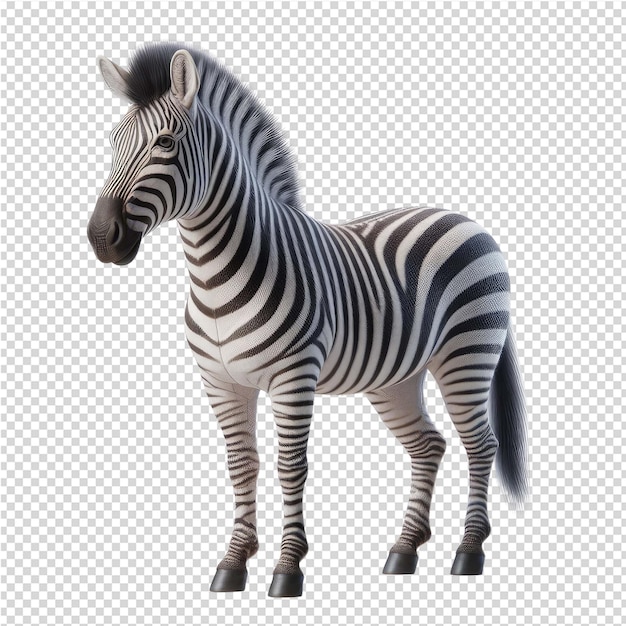 Una zebra è mostrata con una zebra sulla schiena