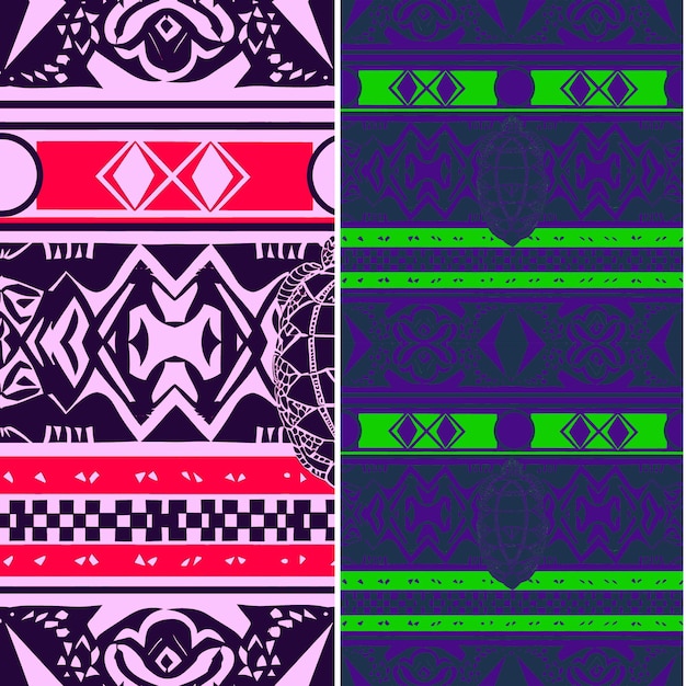 Zeeschildpad met ovaal silhouet Tribal Minimal Graphic Desig Nature Pattern Vector Designs