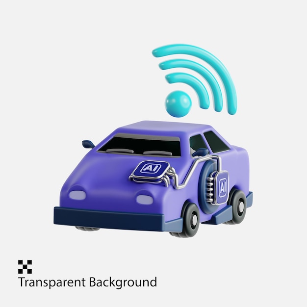 Zelfrijdende auto met autonome navigatie