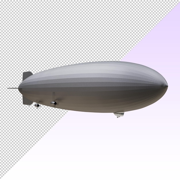 PSD zeppelin isolated