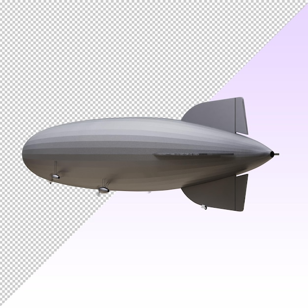 PSD zeppelin isolated