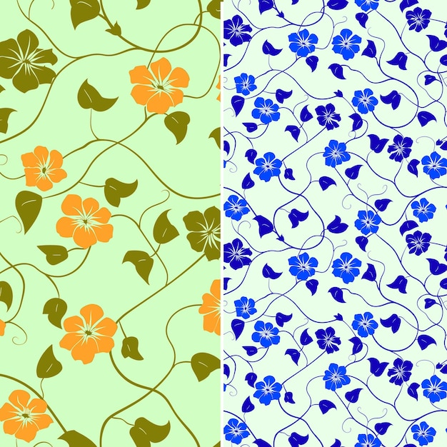 PSD zestaw kolorowych papierowych kwiatów i liści