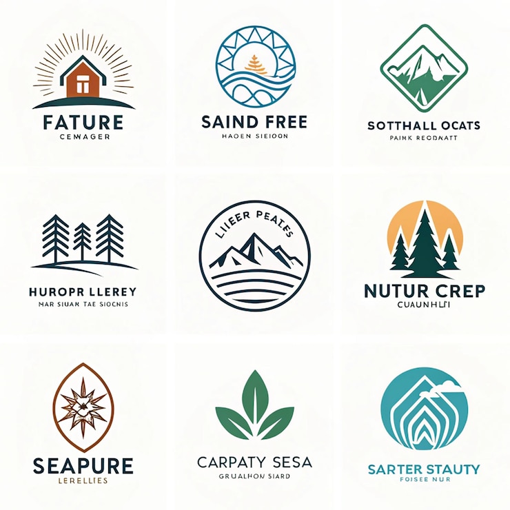 PSD zestaw vector adventure mountain outdoor vintage logo symbol ilustracja projekt vintage wiązka dziennika