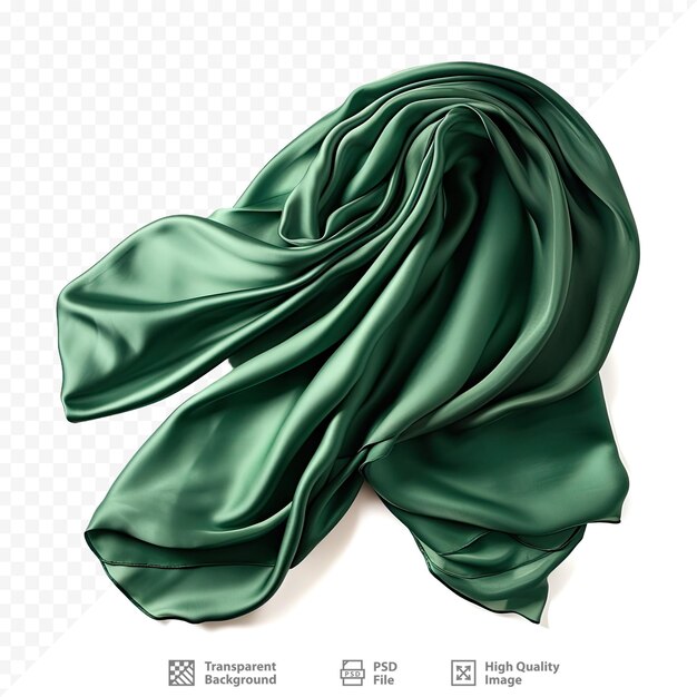 PSD zielony szalik z napisem „zielony”.