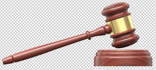 Zijaanzicht van de houten hamerhamer en het klankblok
