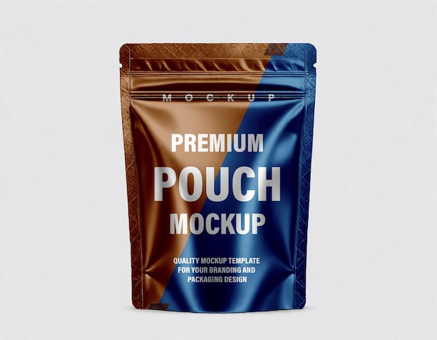 zip lock pouch mockup