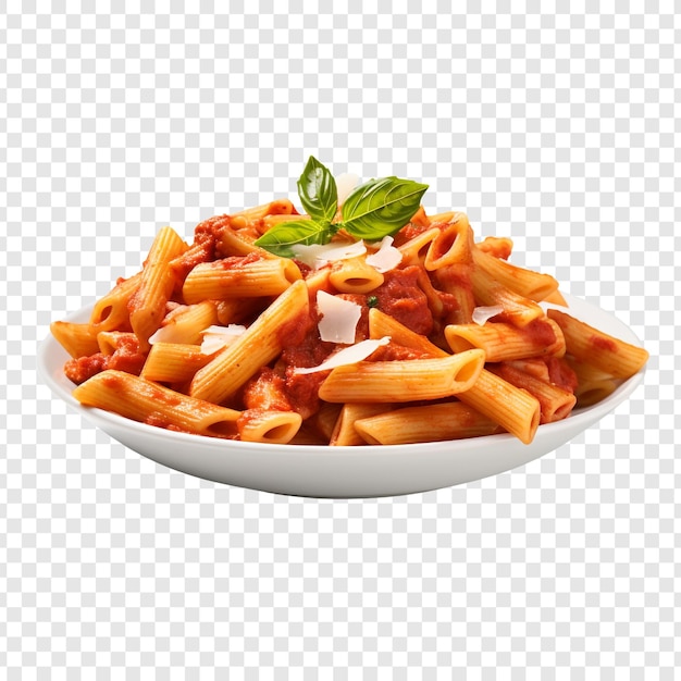 Ziti isolated on transparent background