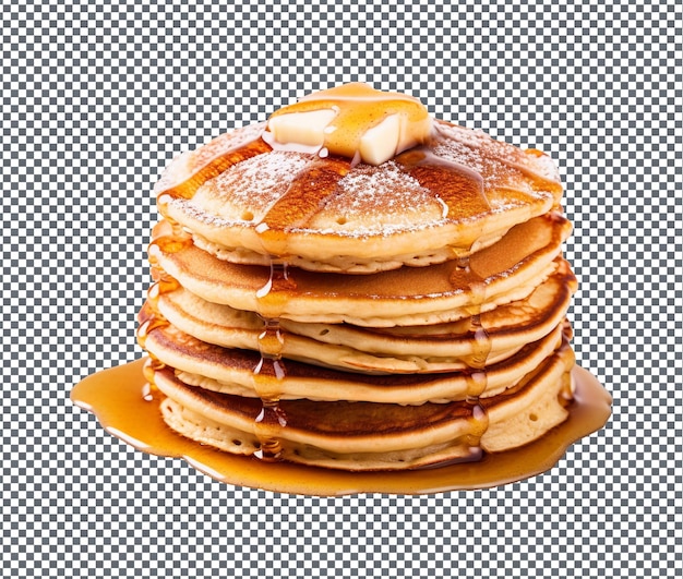 zo zoete gemberpannenkoeken geïsoleerd op transparante achtergrond