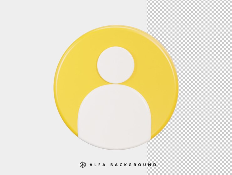 PSD żółte kółko z tytułem „logo sklepu fotograficznego”