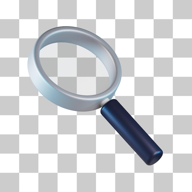 Zoomgereedschap 3D-pictogram